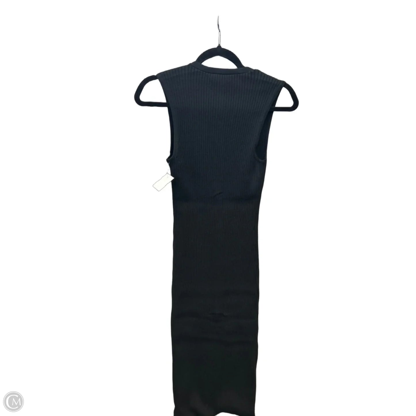 Dress Casual Midi By Calvin Klein In Black, Size: L