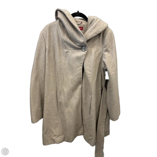Coat Wool By Merona In Grey, Size: Xxl