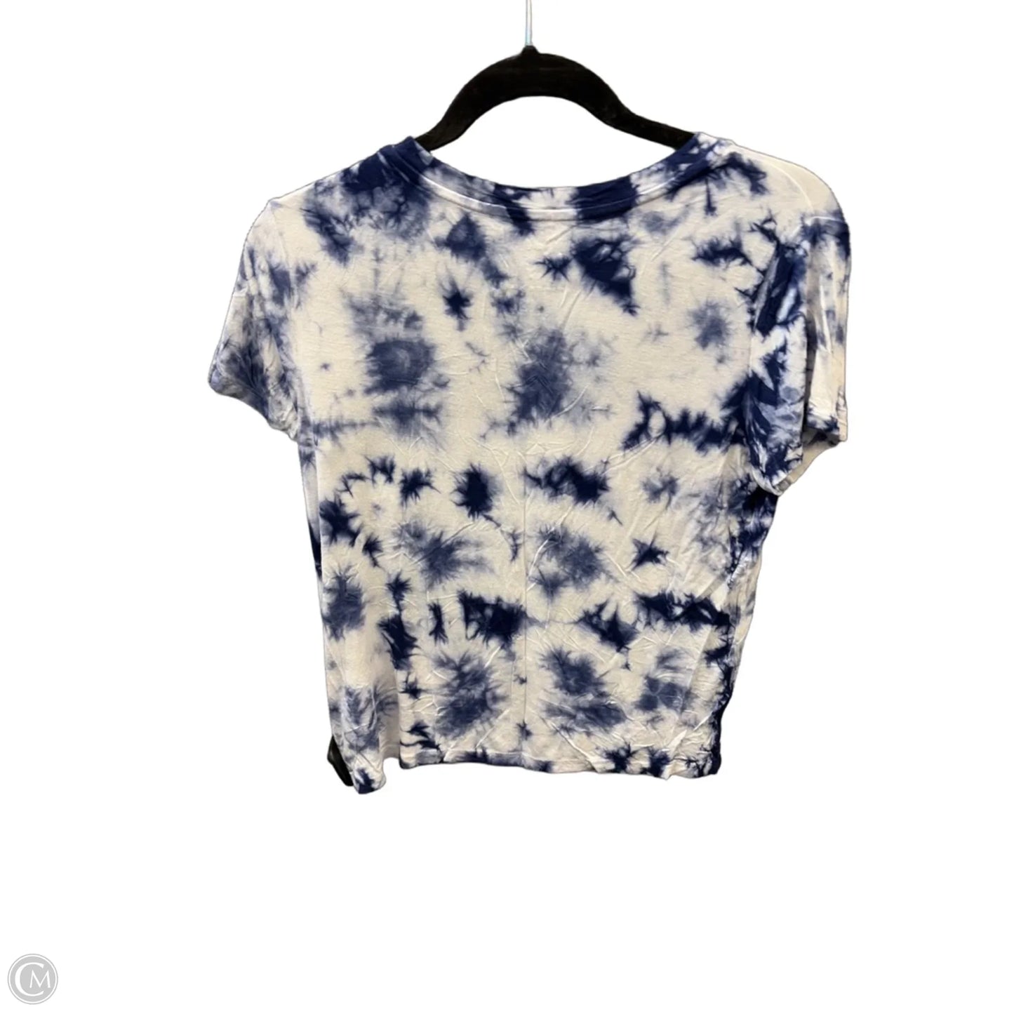 Top Short Sleeve By Clothes Mentor In Tie Dye Print, Size: S