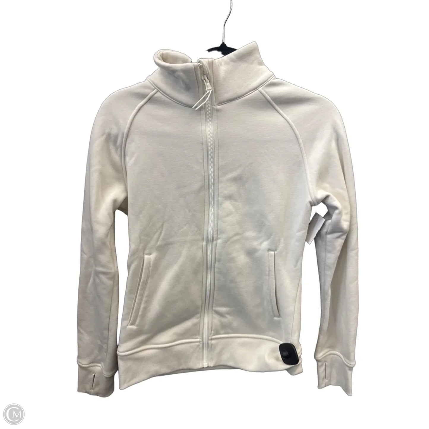 Sweatshirt Collar By Cmb In Cream, Size: S