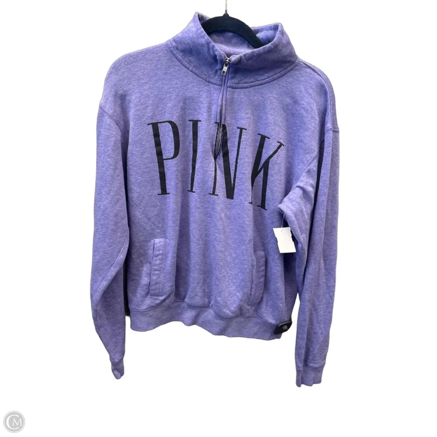 Top Long Sleeve By Pink In Purple, Size: S