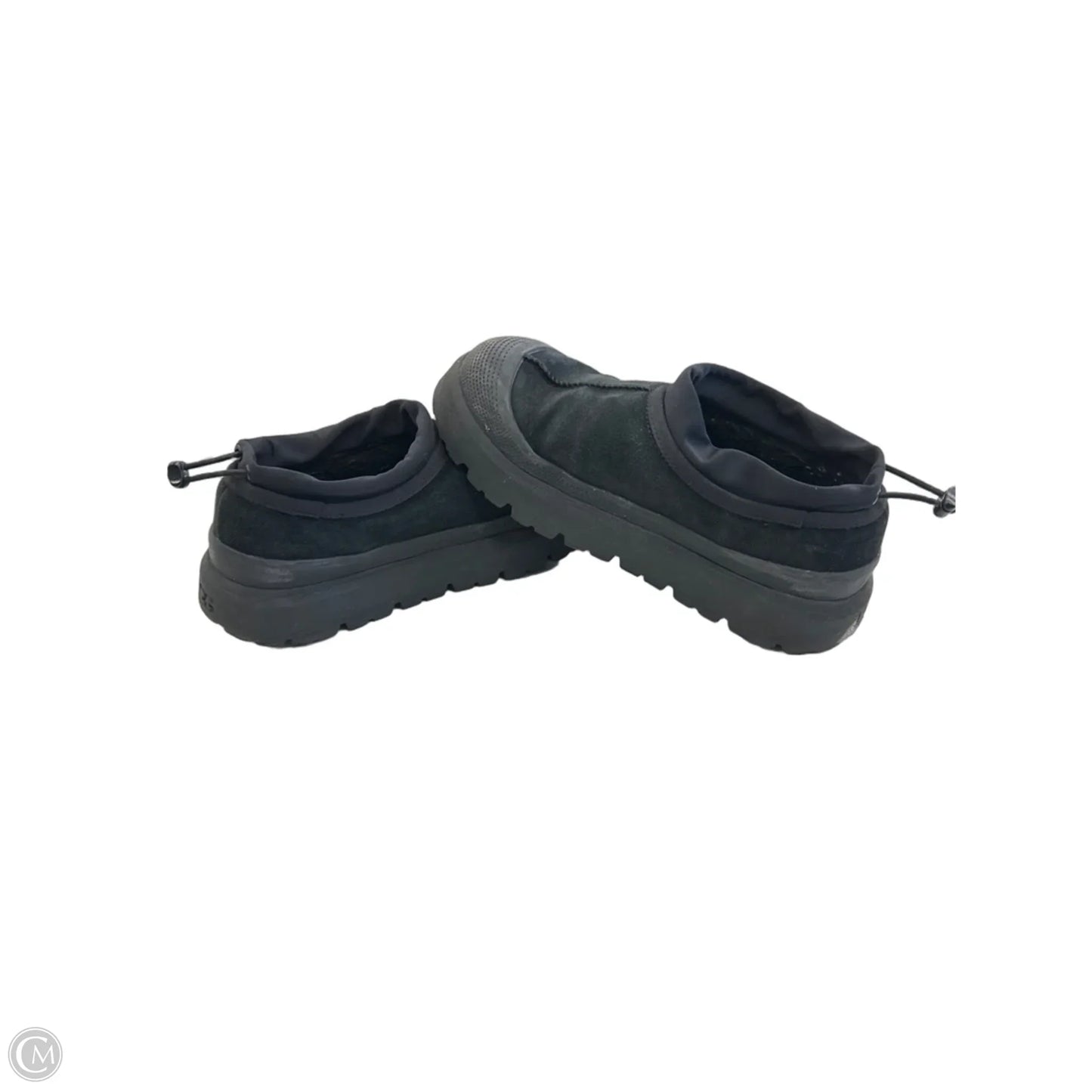 Slippers Designer By Ugg In Black, Size: 9