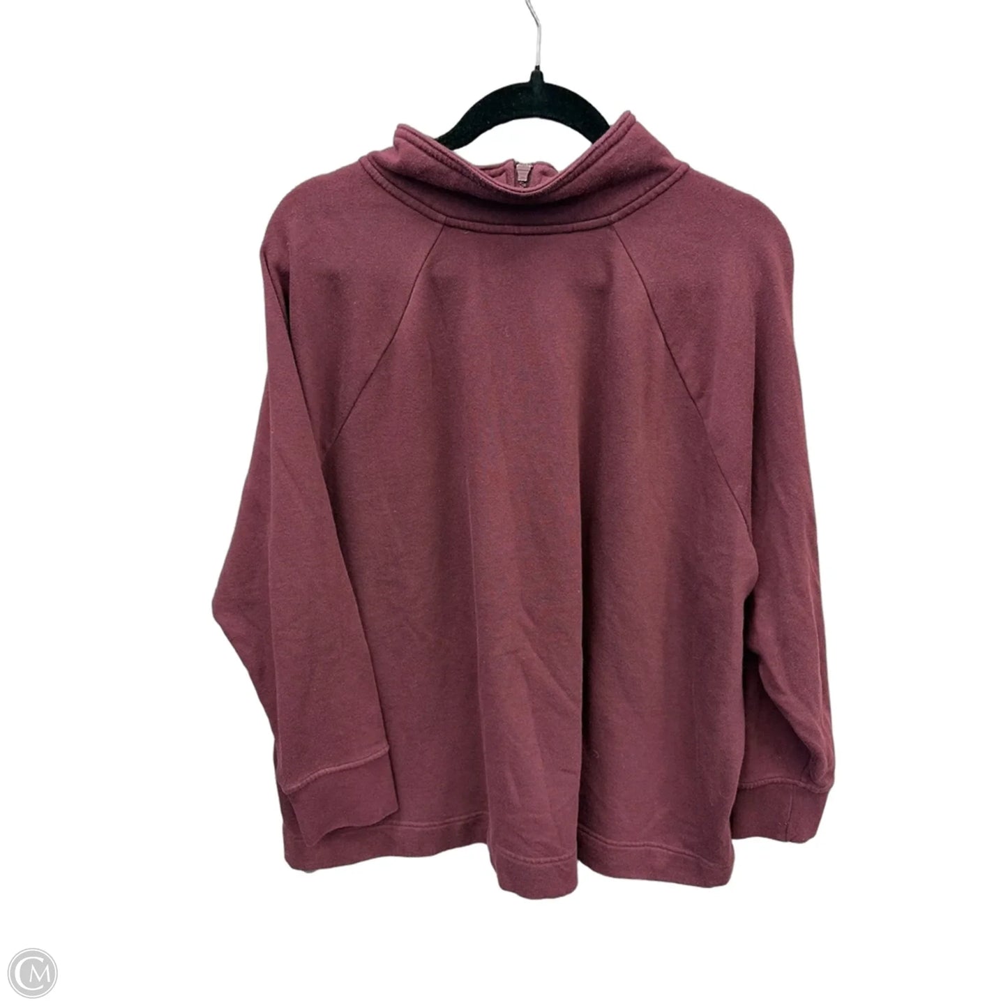 Sweatshirt Collar By Terra & Sky In Red, Size: 2x