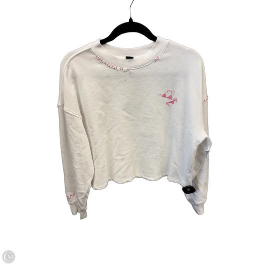 Sweatshirt Crewneck By Wild Fable In White, Size: Xs