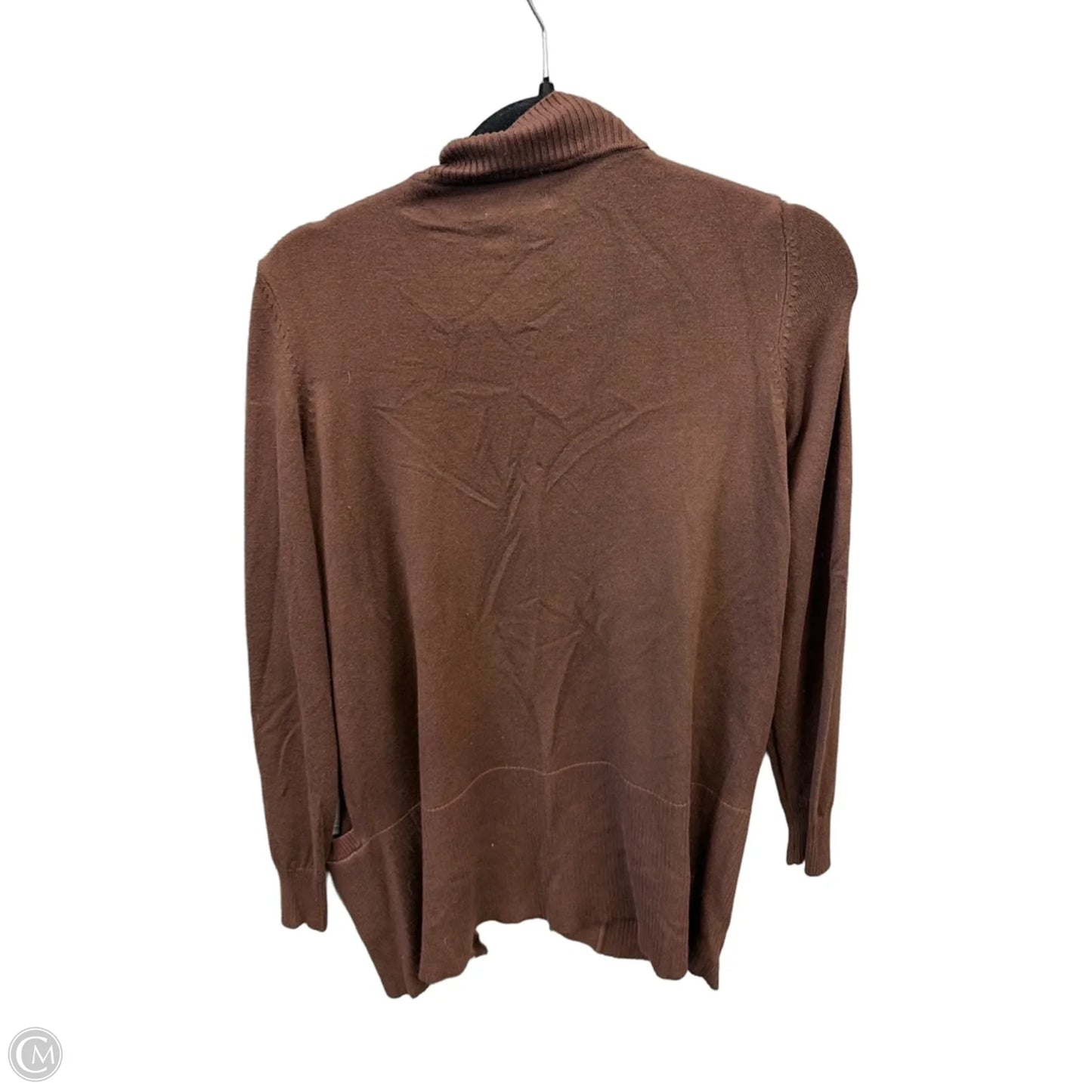 Cardigan By Faded Glory In Brown, Size: L
