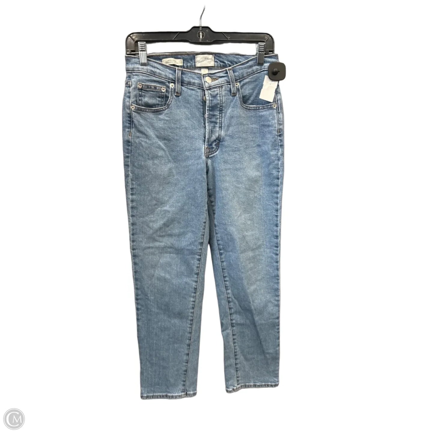 Jeans Straight By Universal Thread In Blue Denim, Size: 8