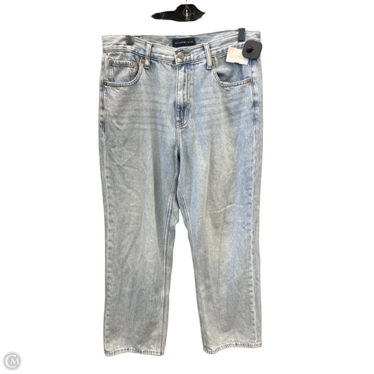 Jeans Straight By Aeropostale In Blue Denim, Size: 8