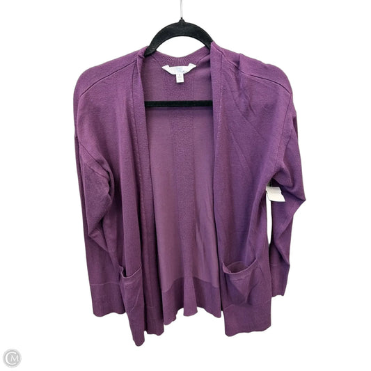 Cardigan By Time And Tru In Purple, Size: S
