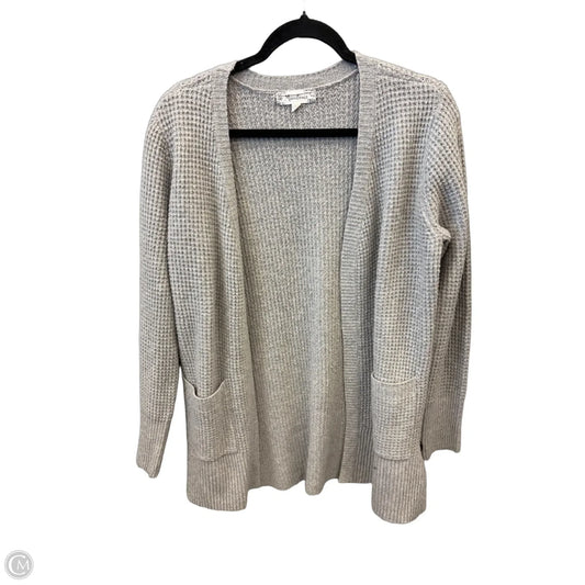 Sweater Cardigan By Clothes Mentor In Grey, Size: M