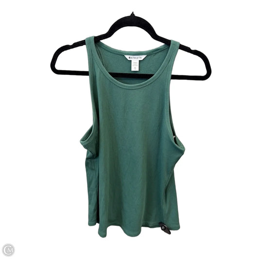 Athletic Tank Top By Athleta In Green, Size: Xl
