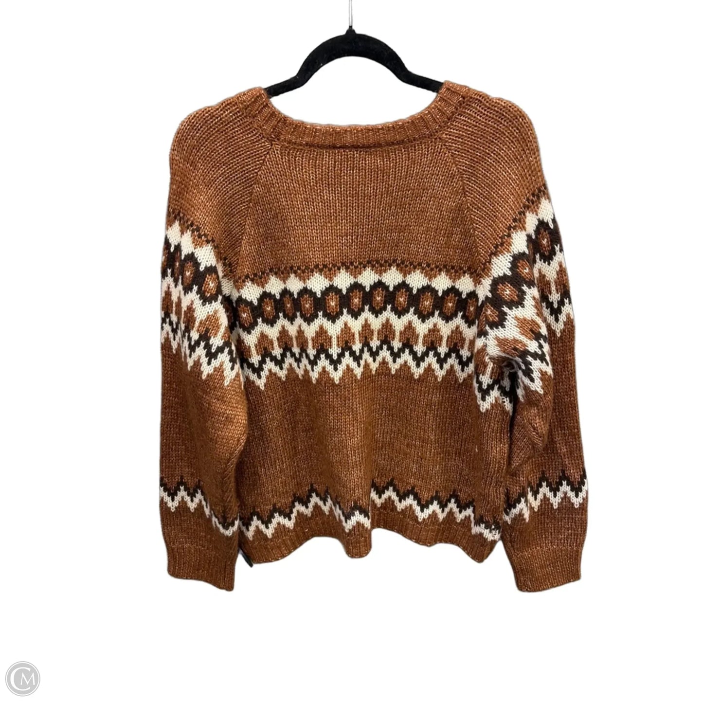Sweater By Ana In Brown, Size: L
