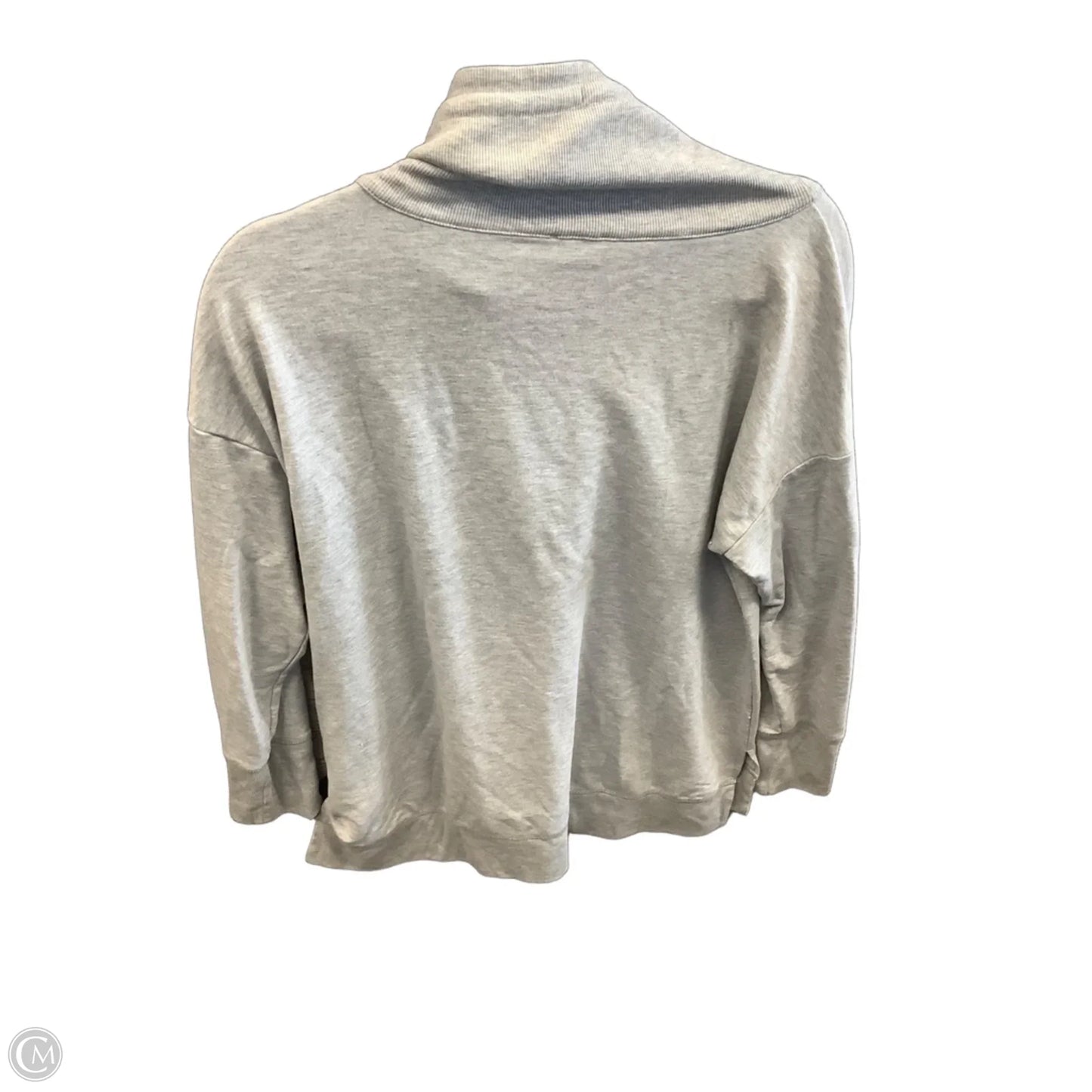Top Long Sleeve By Talbots In Grey, Size: L