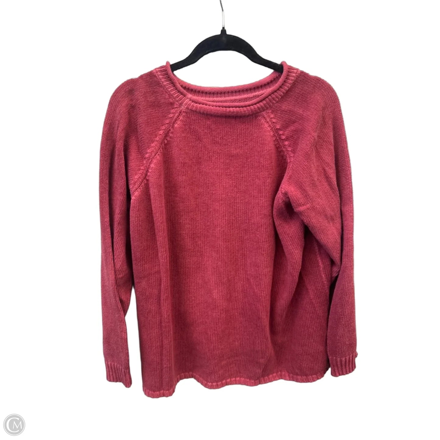 Sweater By Orvis In Red, Size: Xl