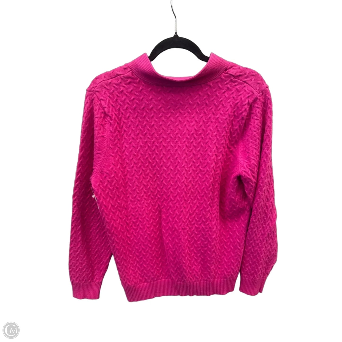 Sweater By Studio Works In Pink, Size: Xl