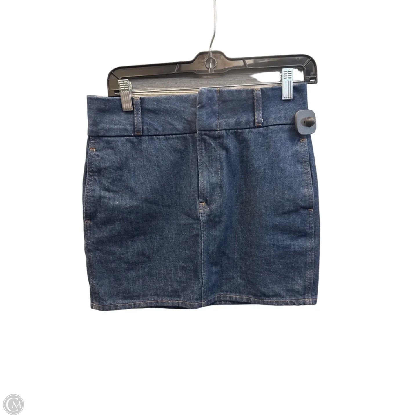 Skirt Mini & Short By Express In Blue Denim, Size: 2