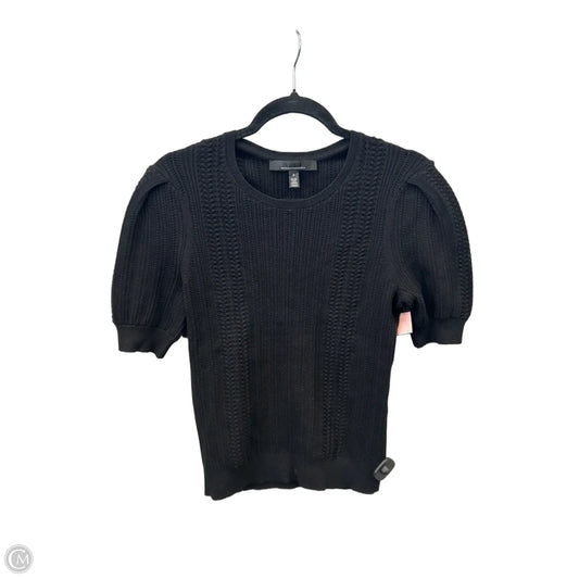 Sweater Short Sleeve By White House Black Market In Black, Size: S