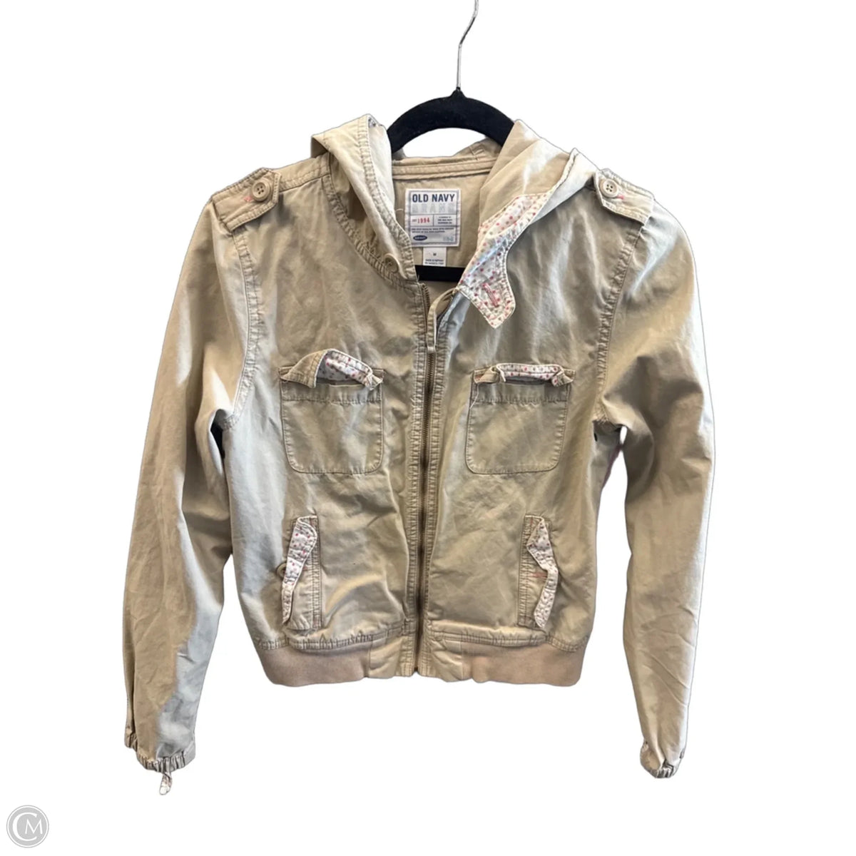 Jacket Utility By Old Navy In Tan, Size: M