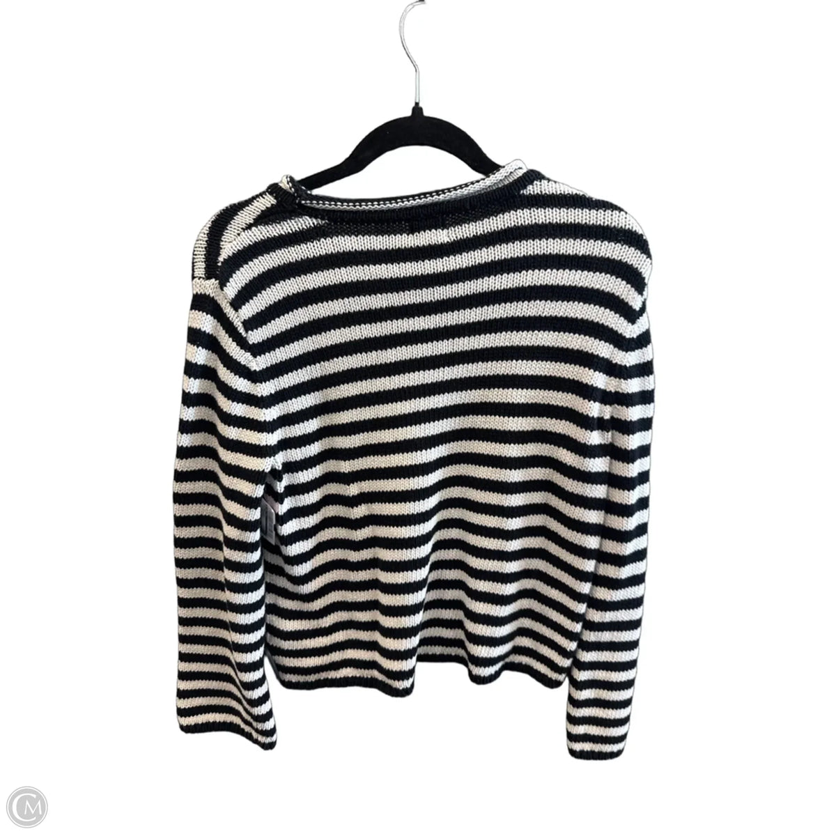 Sweater By A New Day In Striped Pattern, Size: M