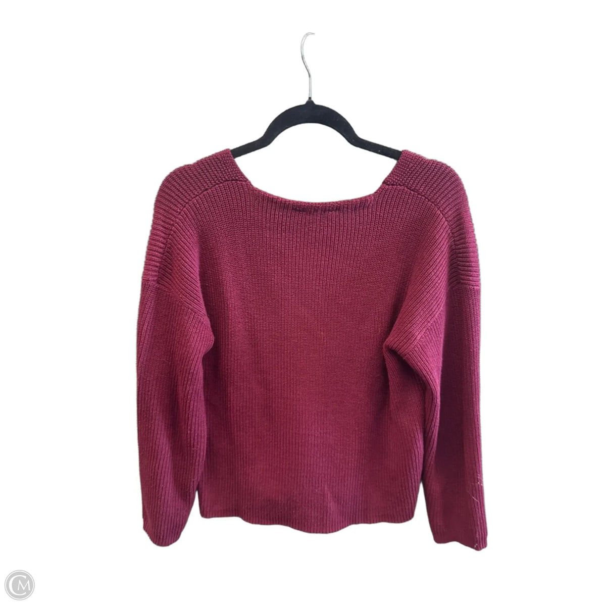 Sweater By Clothes Mentor In Red, Size: M