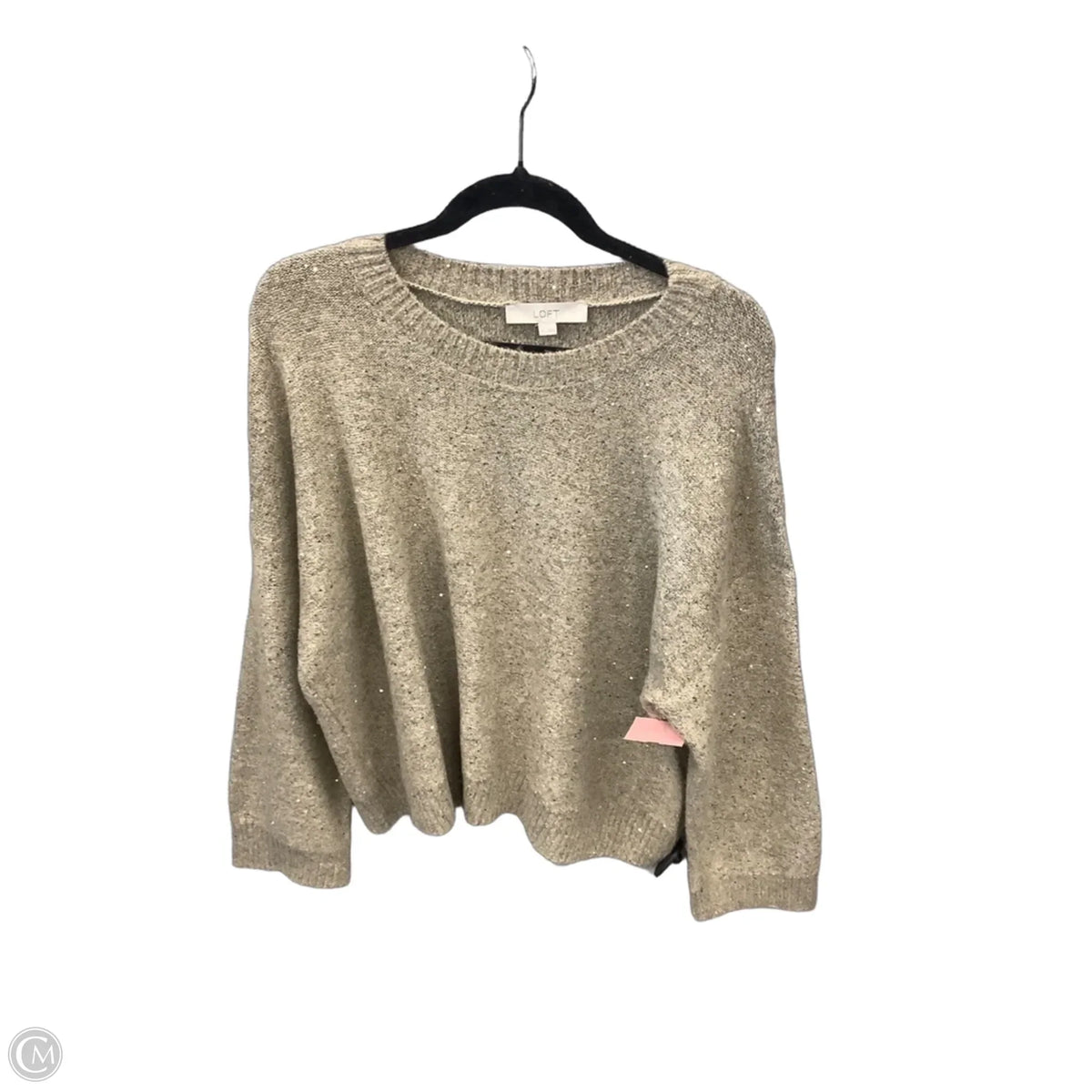 Sweater By Loft In Gold, Size: Xl