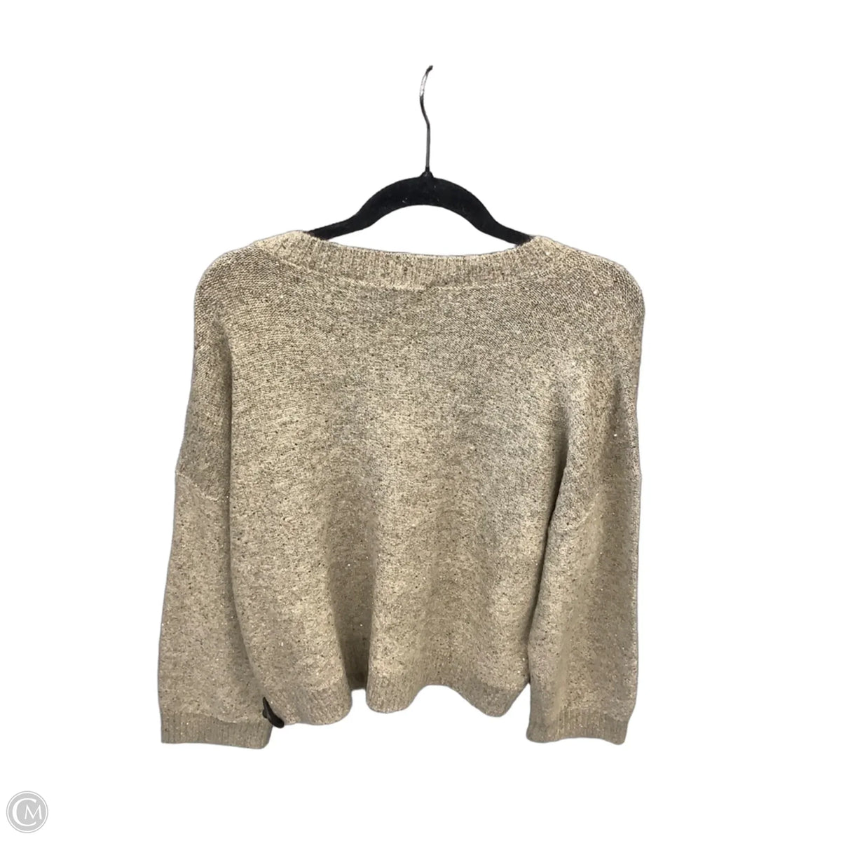Sweater By Loft In Gold, Size: Xl
