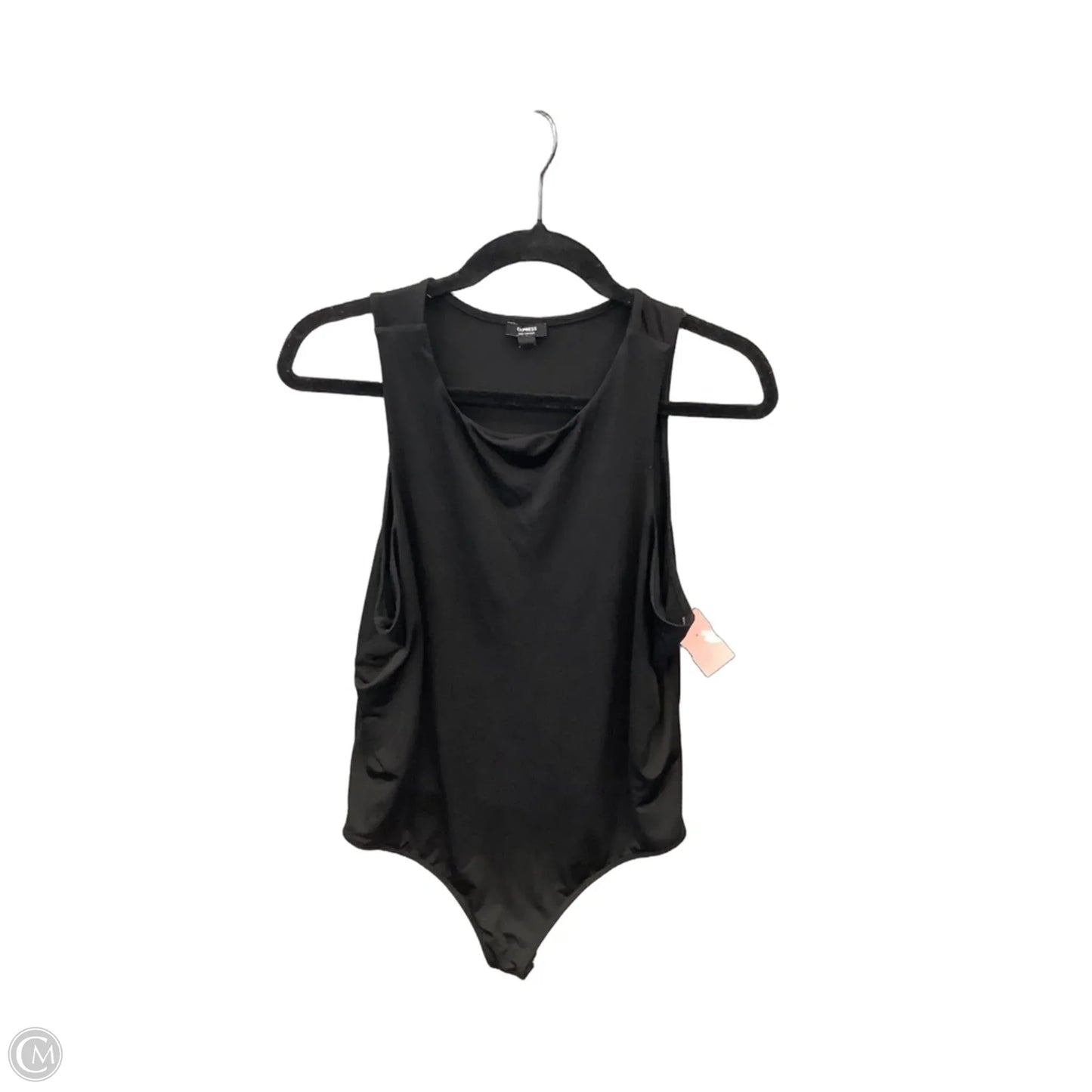 Bodysuit By Express In Black, Size: Xl