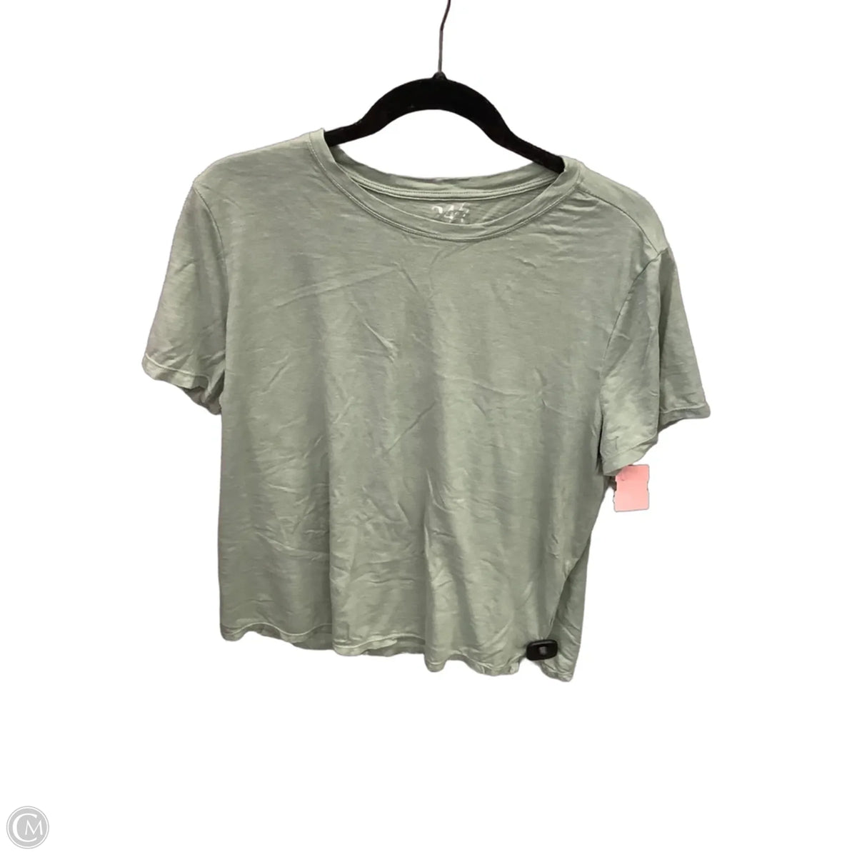 Top Short Sleeve Basic By Maurices In Green, Size: Xl