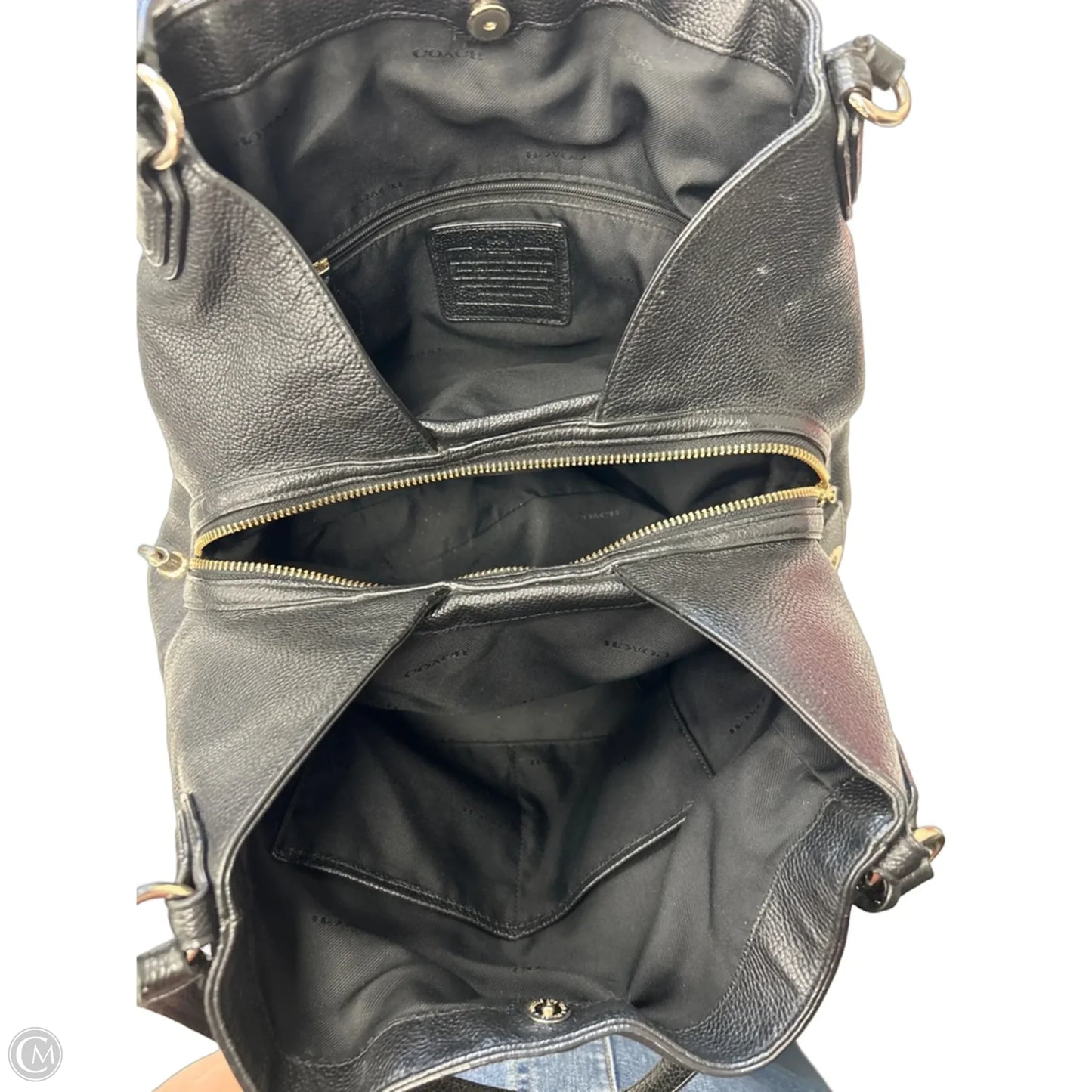 Handbag Designer By Coach, Size: Large