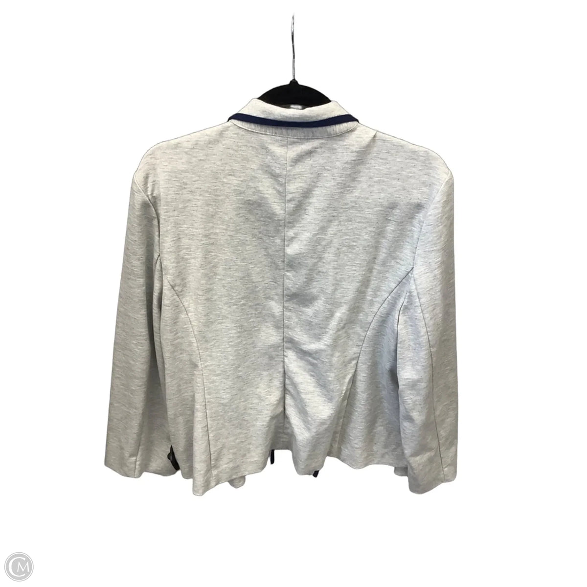 Blazer By Ellen Tracy In Grey, Size: Xxl