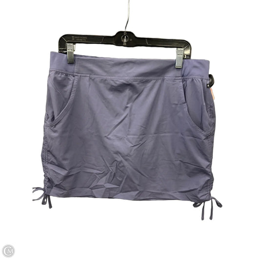 Athletic Skirt By Clothes Mentor In Purple, Size: L