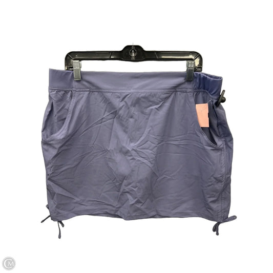 Athletic Skirt By Clothes Mentor In Purple, Size: Xl
