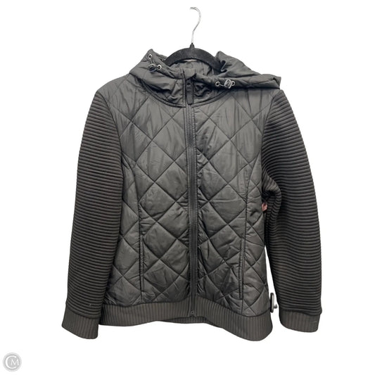 Jacket Puffer & Quilted By Time And Tru In Black, Size: M