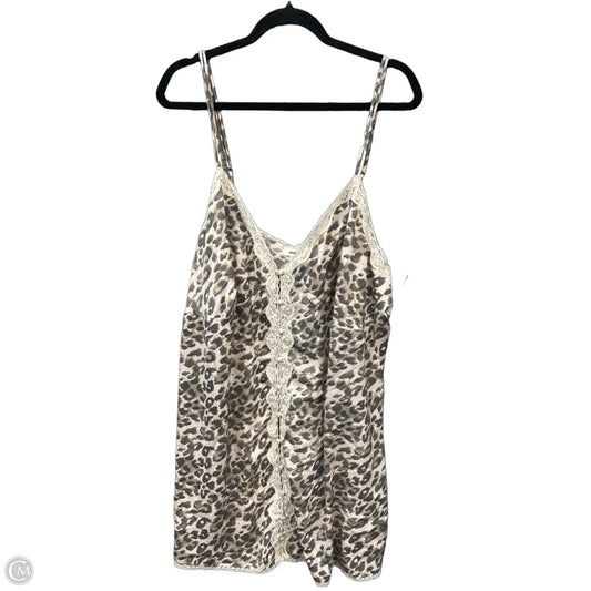 Top Sleeveless By Aerie In Animal Print, Size: Xxl