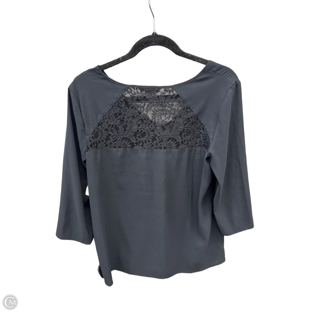 Top 3/4 Sleeve By Express In Black, Size: M