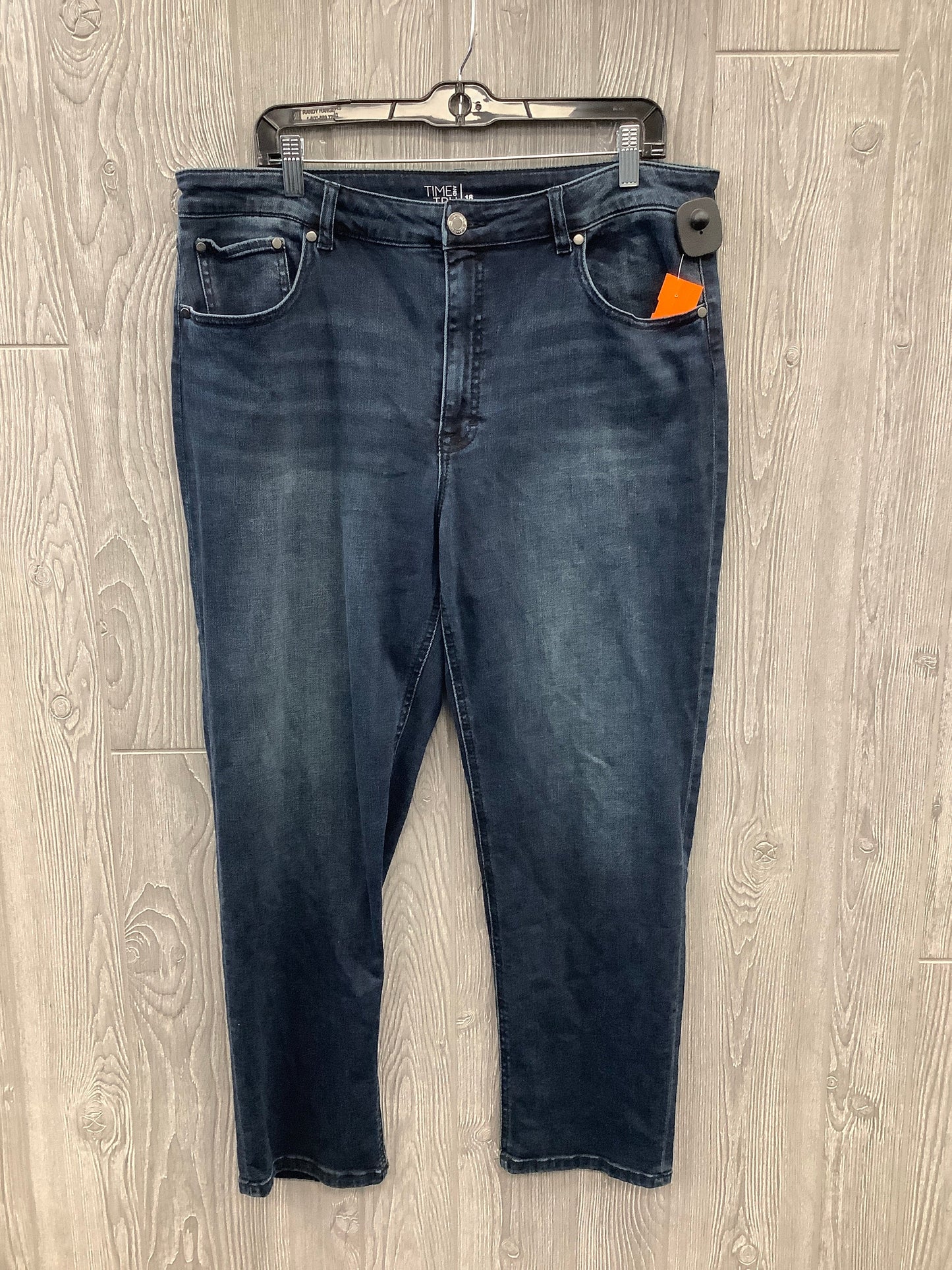 Jeans Skinny By Time And Tru  Size: 18