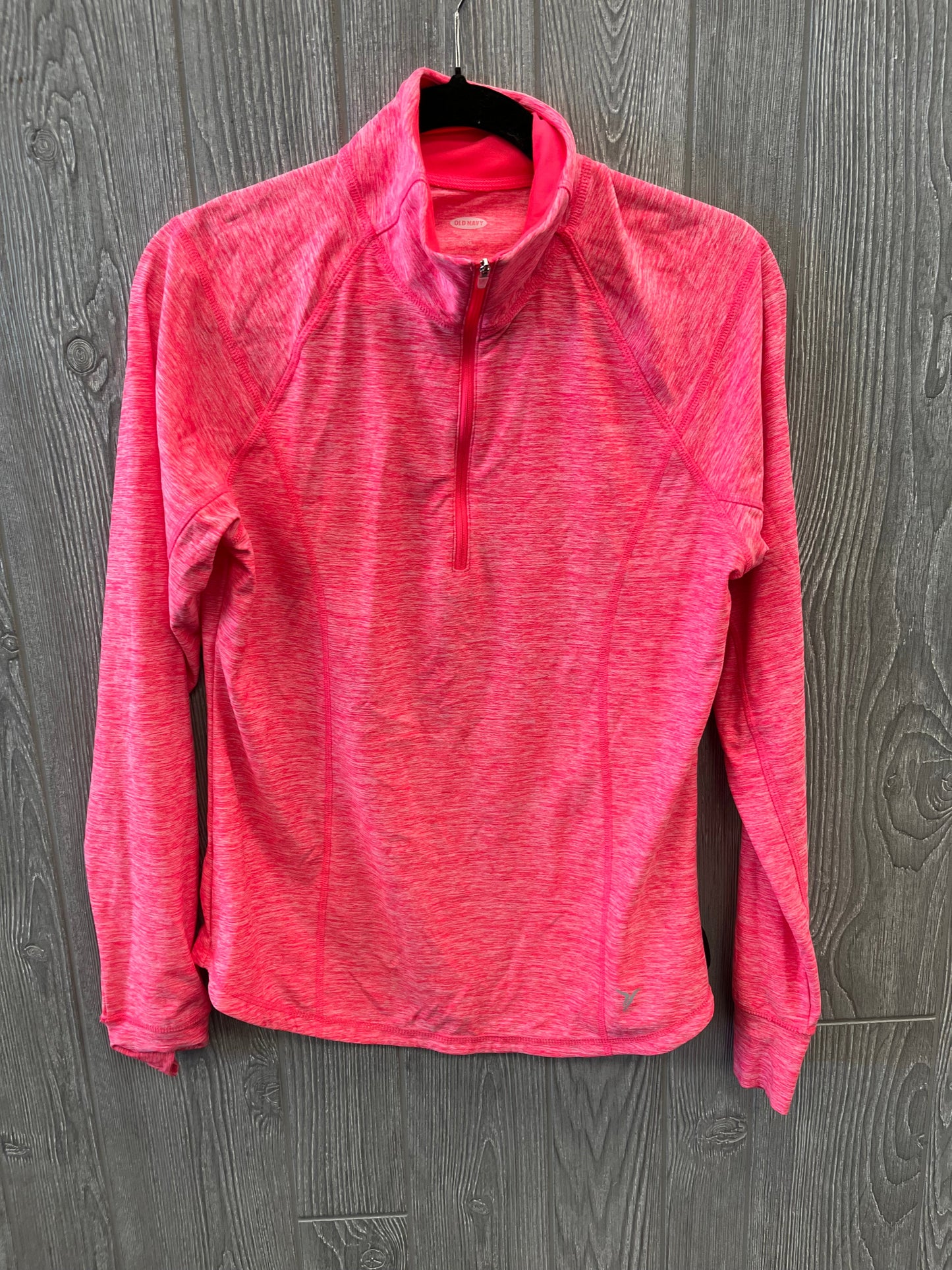 Athletic Top Long Sleeve Crewneck By Old Navy  Size: L