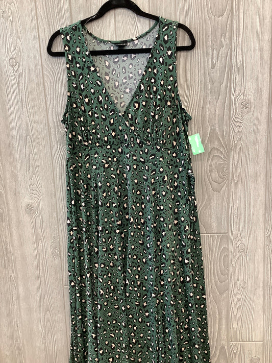 Green Dress Casual Midi Torrid, Size 1x