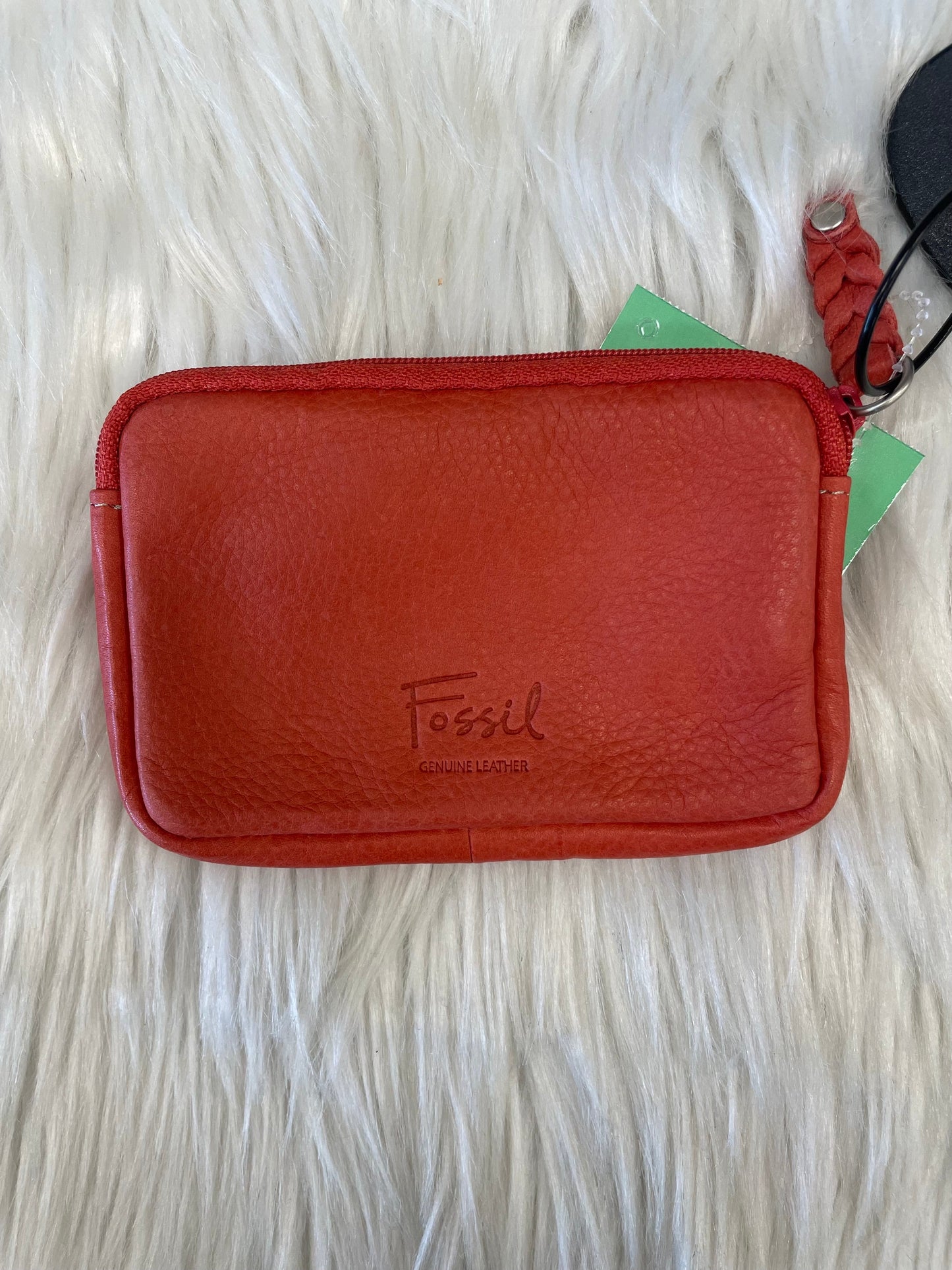 Coin Purse Leather By Fossil  Size: Medium