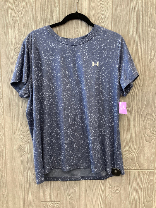 Athletic Top Short Sleeve By Under Armour  Size: 2x