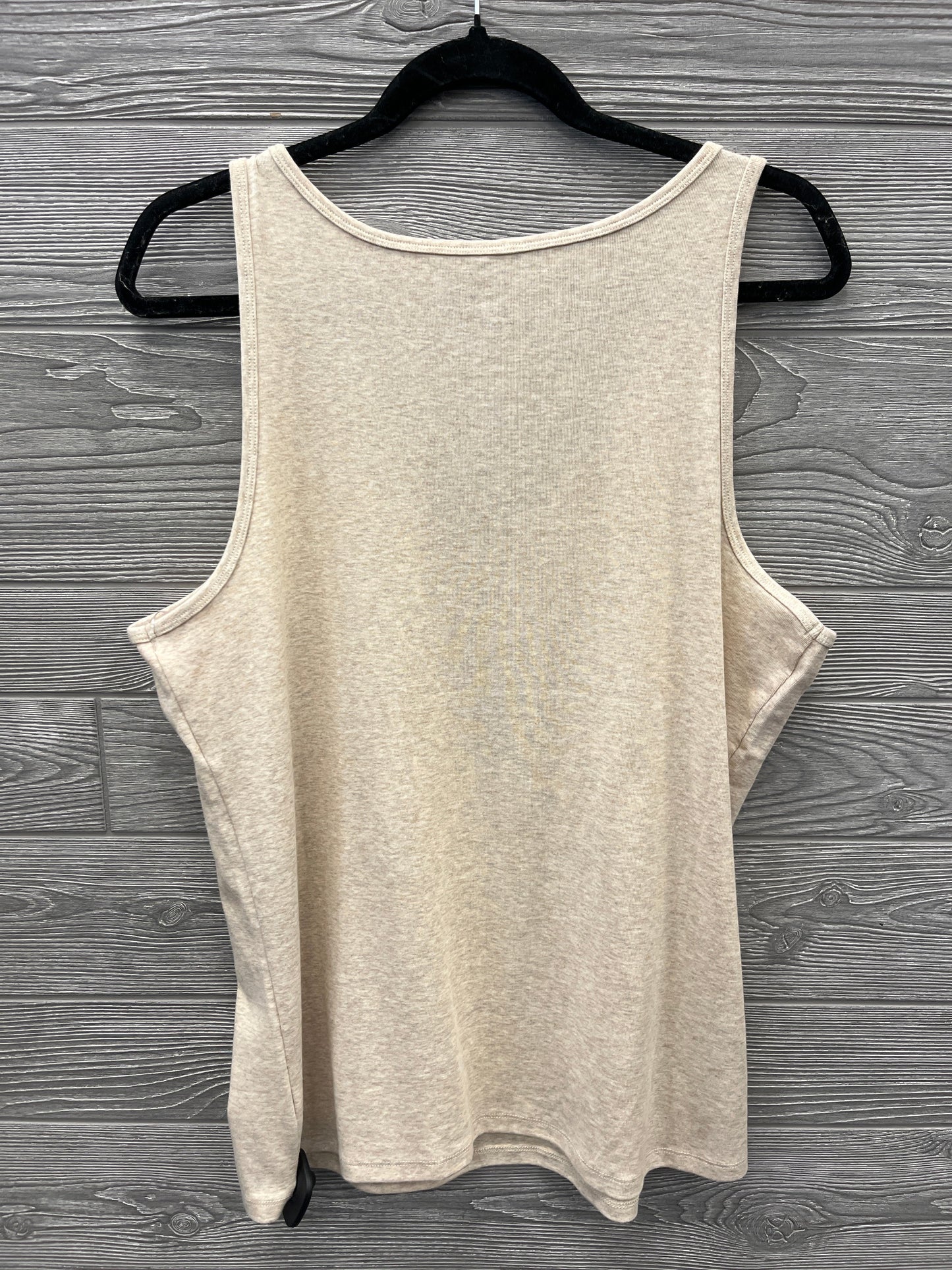 Tank Top By Falls Creek In Tan, Size: 2x