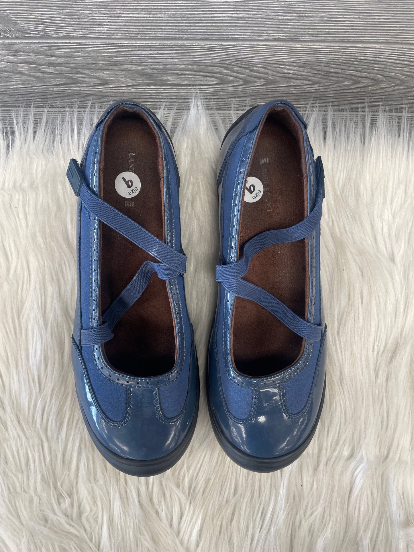 Shoes Flats By Lands End In Blue, Size: 9