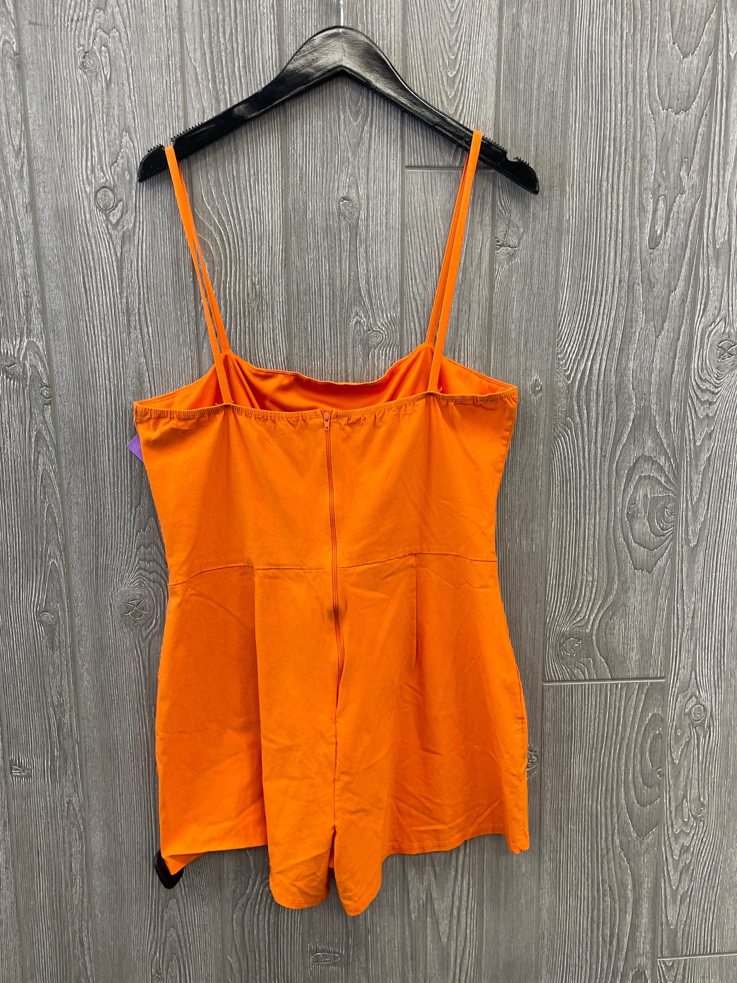 Orange Romper Fashion Nova, Size 1x