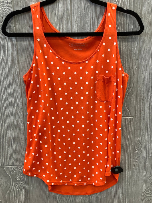 Top Sleeveless By Maurices In Orange, Size: L