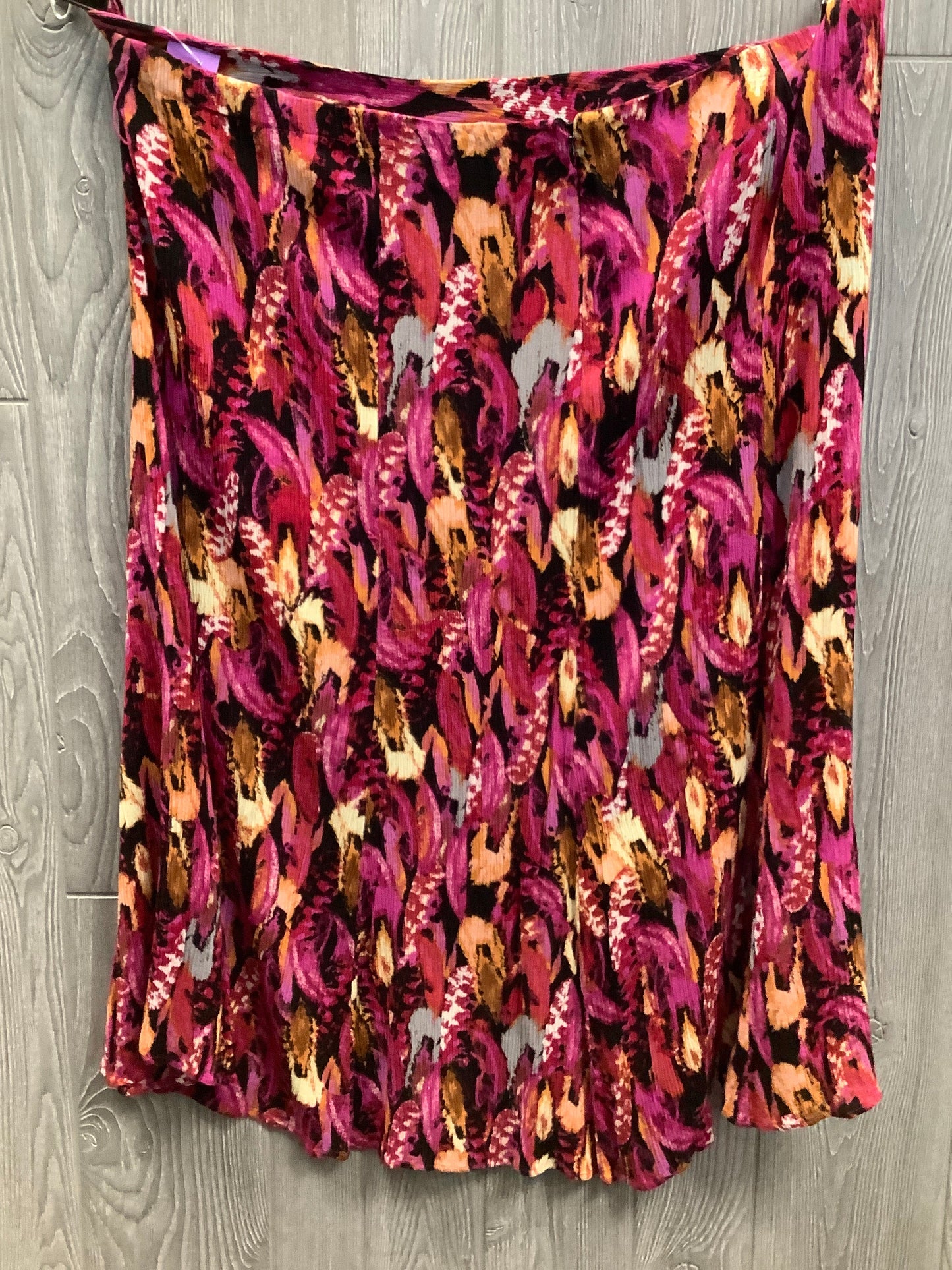 Skirt Midi By Cato In Multi-colored, Size: 18