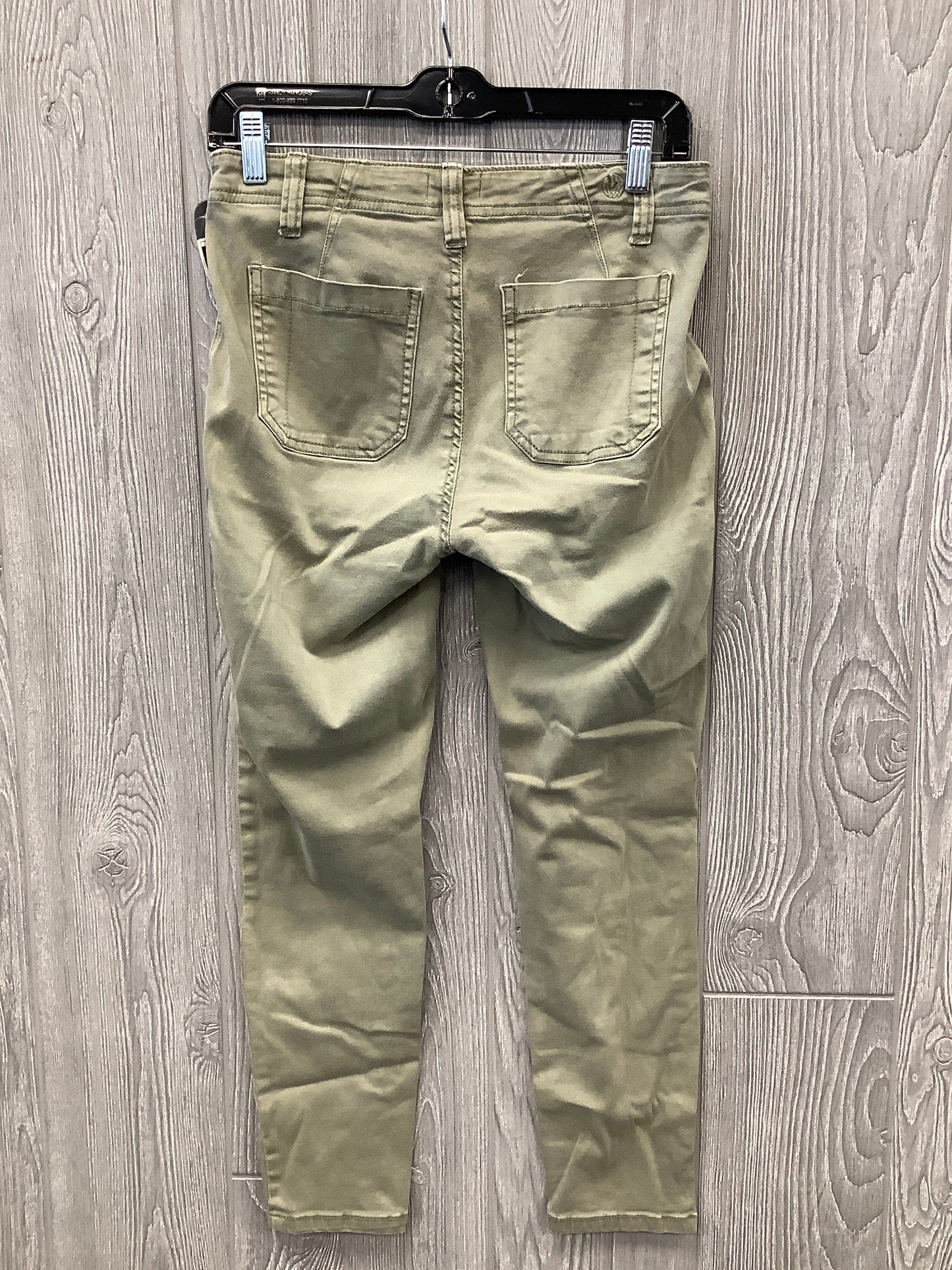 Jeans Straight By Kensie In Green Denim, Size: 4