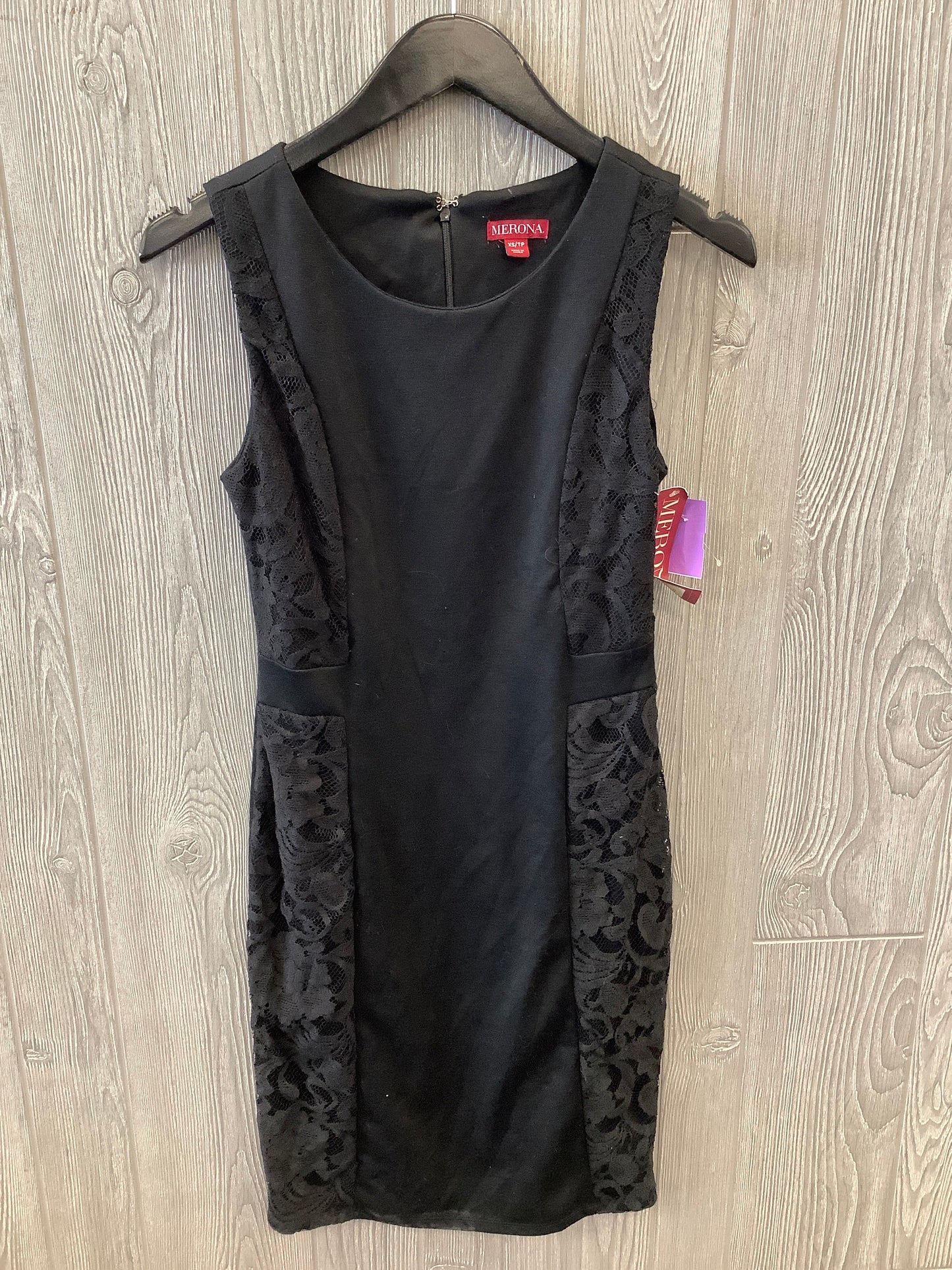 Black Dress Work Merona, Size Xs