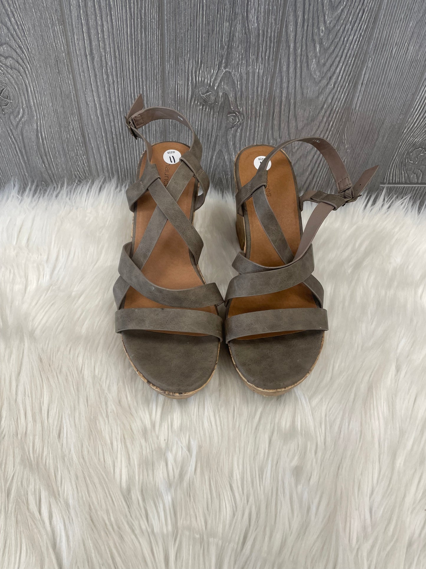 Sandals Heels Block By Maurices In Brown, Size: 11