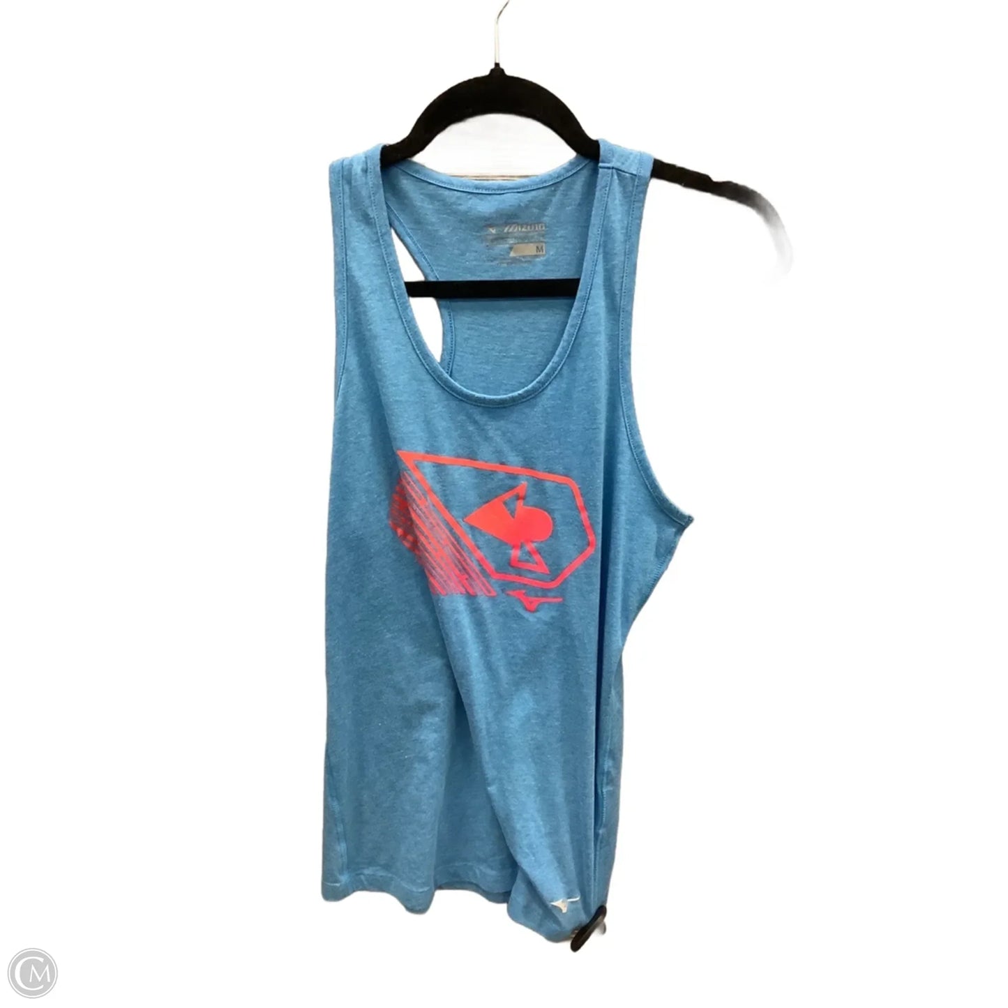 Athletic Tank Top By Mizuno In Blue, Size: M