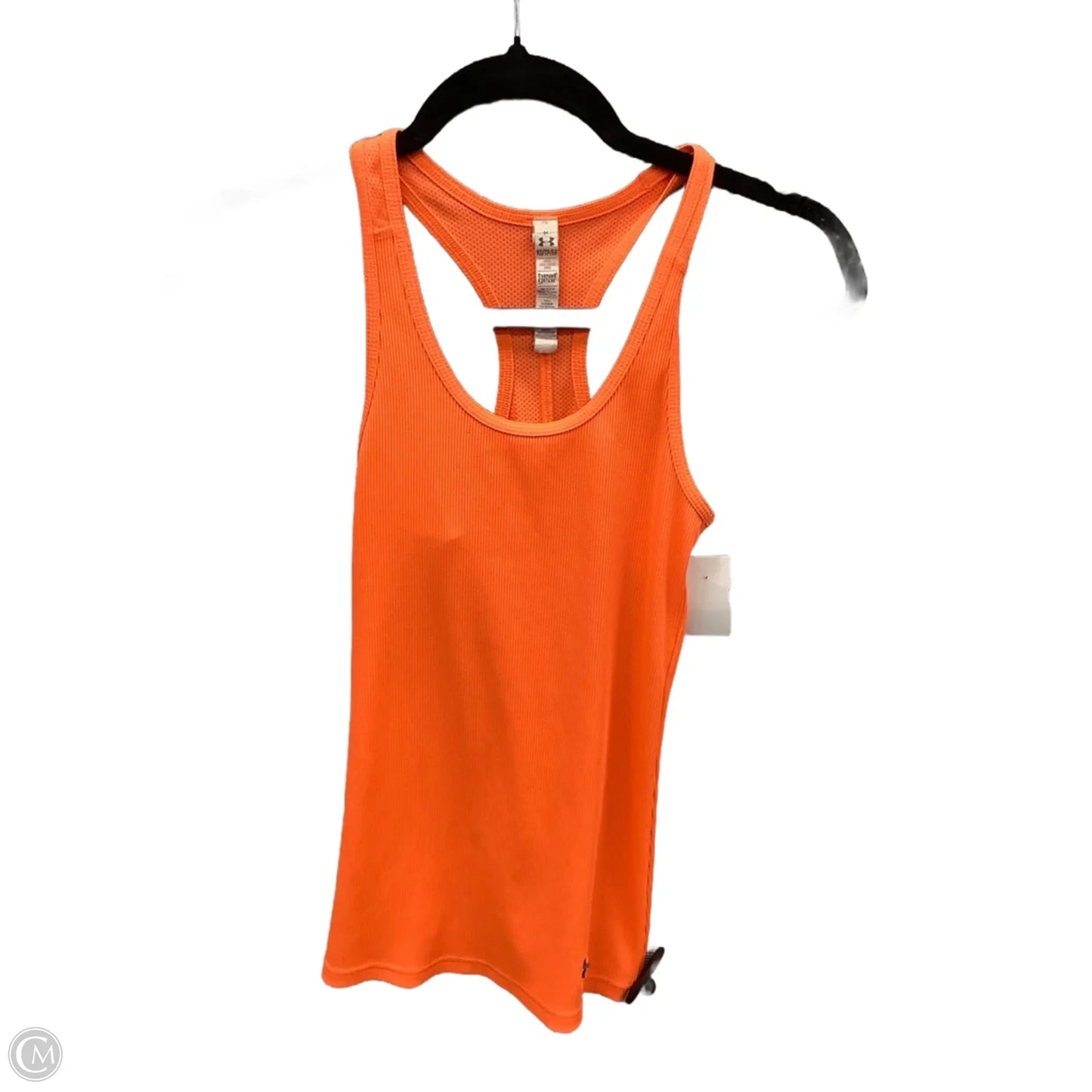 Athletic Tank Top By Under Armour In Orange, Size: Xs