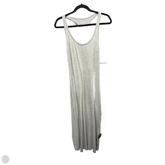 Dress Casual Midi By Clothes Mentor In Grey, Size: M
